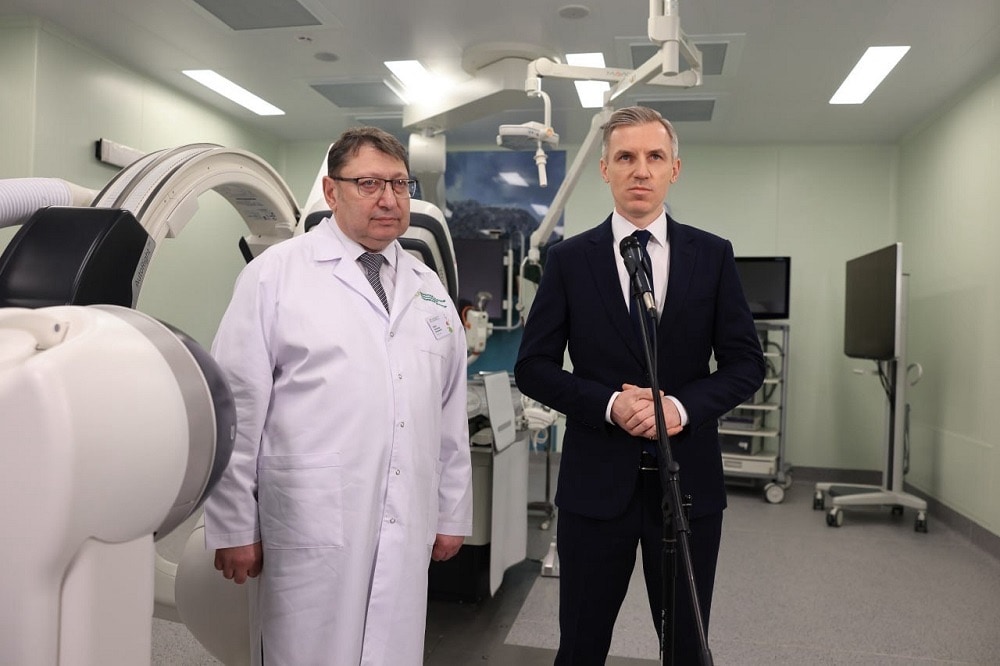 Смоленский областной онкологический диспансер в день официального открытия